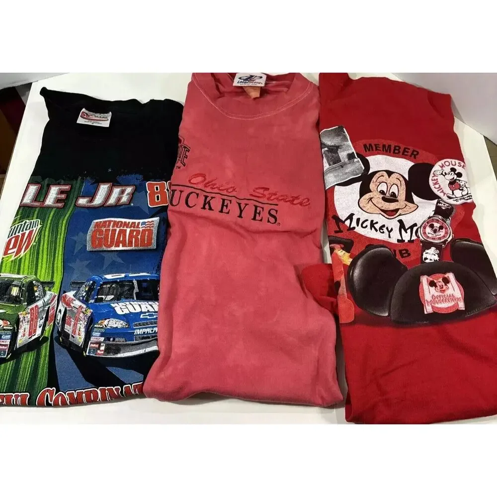 Lot of 5 Random Men's Graphic Tees T-Shirts LIQUIDATION Size M - Picture 9 of 12